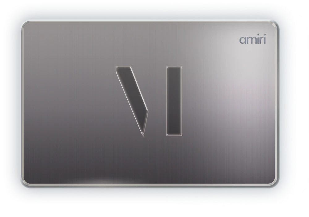 Amiri tier Mojo Gift experience gift card