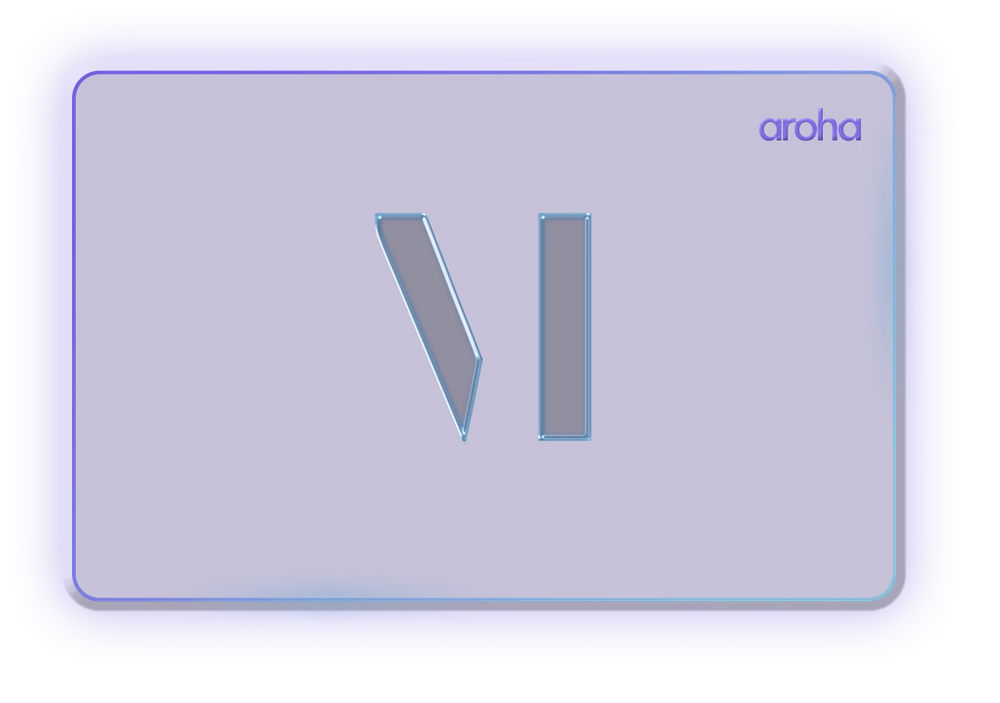 Aroha gift card