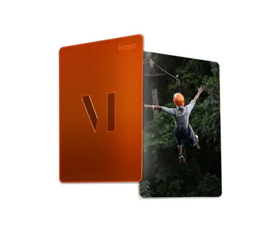 Mojo Experience Card paired with a ziplining adventure experience