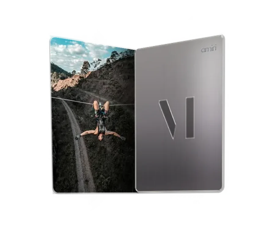 Mojo Experience Card paired with a paragliding experience over open country